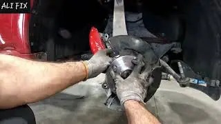 front wheel hub bearing replacement .. dodge durango - jeep grand cherokee .. 2WD-4×4
