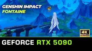 Genshin Impact | Fontaine 4K &ndash; RTX 5090 Ultra Graphics & Max Settings on PC