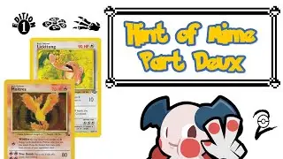 Moltres Wildfire Mill with a Mime Splash Part Two Base-Fossil Pokemon TCG Retro
