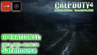 [COD4:MW] Operation 11: Safehouse || Standalone Gameplay [4K-60FPS]