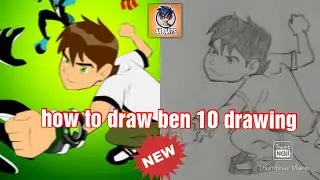 ben 10 drawing in tamil #easy to draw ben 10 #ben 10#drawingcartoons#AA Arts💯
