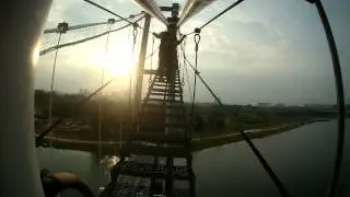 Climbing the Putrajaya Abandoned Monorail Bridge