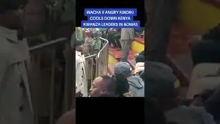 Wacha! Angru Kindiki calms down angry coleagues in Bomas of Kenya!