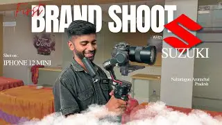 How I Shot My First Suzuki Brand Project on iPhone 12 Mini !!