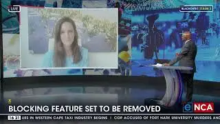 X | Blocking feature set to be removed