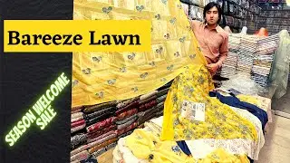 Bareeze Luxury Lawn With Chiffon Dupatta Master Replica Only Rs 4500 By Umar fabrics Pakistan | 2022