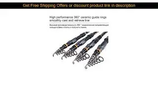 Goture Telescopic Fishing Rod Sea Fishing Pole Saltwater High Carbon Fiber Spinning Fishing Rod 2.1
