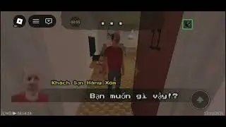 Tôi ở khách sạn gặp quỷ giết người ☠️#roblox#khachsannuadem