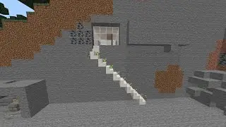 LET'S BUILD A CAVE HOUSE IN MINECRAFT PE 1.20+ MOBILE TUTORIAL