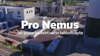 Metsä Groupin vierailukeskus Pro Nemus on modernin puuarkkitehtuurin taidonnäyte