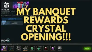 Открытие хрустального приза My Banquet Rewards!!!