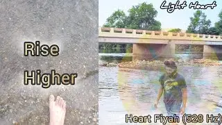 Heart Fiyah 528 Hz - Lyric Visualizer
