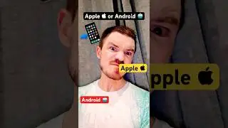 Android 🤖 or Apple 🍎&mdash;drop your side and prepare for war in the comments 😤👇 apple vs android phone