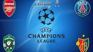 Goals UEFA Champions League 2016-17. Group A. FC Basel, PFC Ludogorets, PSG, FC Arsenal