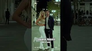 #elegnaceapparel #beyondordinary #aimodel #fashionshow #couplefashion