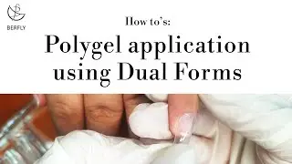 How To's: Polygel Application using Dual Forms