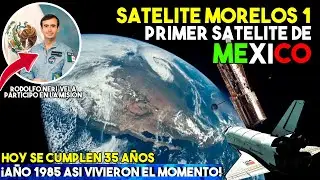 Satelite Morelos de Mexico, hizo que todos viéramos la tv en casa con antenas parabólicas y despues.