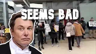 Protests erupt at Tesla dealers as China holds Full Self Driving approval hostage in US tariff war