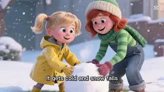 Let&rsquo;s learn about the different  seasons ☀️💨🌧️❄️