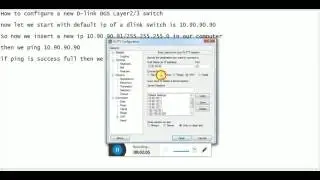 access the Dlink switch with default ip address