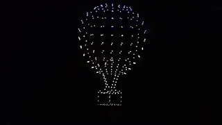 Albuquerque Balloon Fiesta 2022- Illuminated Drone Show