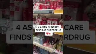 4 ASIAN SKINCARE FINDS AT SUPERDRUG #SHORTS