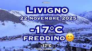 Livigno 22 novembre 2025  con -17&deg;C  &hellip;freddino😊