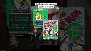 I love this art style #mtg #cardgamestrategies #mtgxspiderman