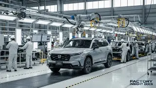 Inside the Honda CR V Factory Full Build Process of a Top Selling SUV |Factory Insight Docs