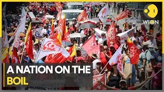 France: Protests against pension law continue | Latest World News | English News | WION