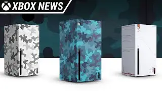 Microsoft представила накладные панели для Xbox Series X - Console Wraps | Новости Xbox
