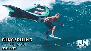 Wingfoiling Lanes, Maui - 02/16/2025