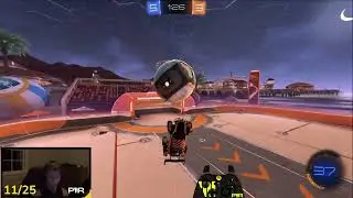 This is what PEAKING looks like in Rocket League