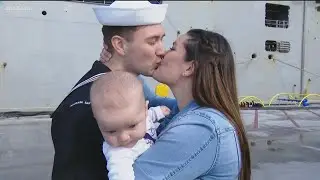 USS Essex Amphibious | Sailors and soldiers return to San Diego from deployment