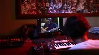 Maii and Zeid Skype Jam Sessions Ahead of Cairo Jazz Club this Month.
