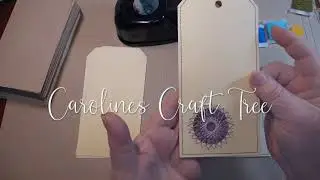 If you want to see how I make the pinstitch hole tag here is a tutorial...