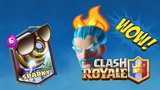 Ice wizard + sparky tactic (clash royale)
