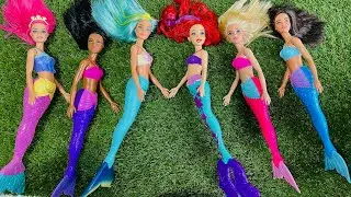 Disney Princess Doll Makeover ~ DIY Miniature Ideas For Barbie ~ Wig, Dress, Faceup, andMore! DIY 
