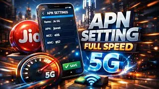 Jio FAST NET APN Settings 🚀📲 | Jio Net Speed Kaise Badhaye | Jio Net Slow or Network Problem Solve
