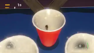 FlatOut 4 - Total Insanity - Cup Pong - Physics Glitch - 4K - 60FPS