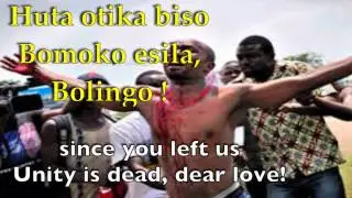 Bolingo Zonga ( Love come back ) with English translation , by Fariji Napa.