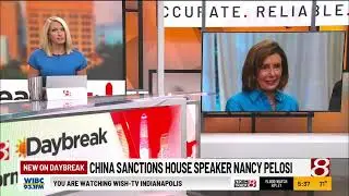 China sanctions House Speaker Nancy Pelosi