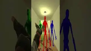 PETRIFY MULTI COLOR SCP-096. #shorts #memes #garrysmod #millionairegarry