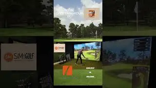 SIM IO - Royal Drottningham (Швеция) Прохождение - Виртуальный гольф 2 - TRACKMAN IO