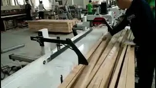 full automatic blockboard production line with loading and unloading system