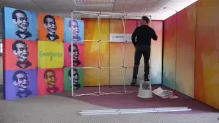 Embrace SEG Fabric Pop Up Stand