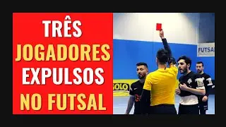 Equipe com Três Expulsos no Futsal: o que acontece?