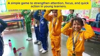 Kid's games. Simple game to strengthen attention, focus, and quick action in young learners.