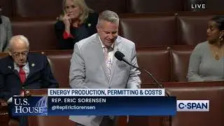Rep. Sorensen Delivers Floor Speech Calling for Lower Energy Costs for Working Families