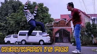 HeathMan vs Michael Roy Fight Scene | MRJ Stunts